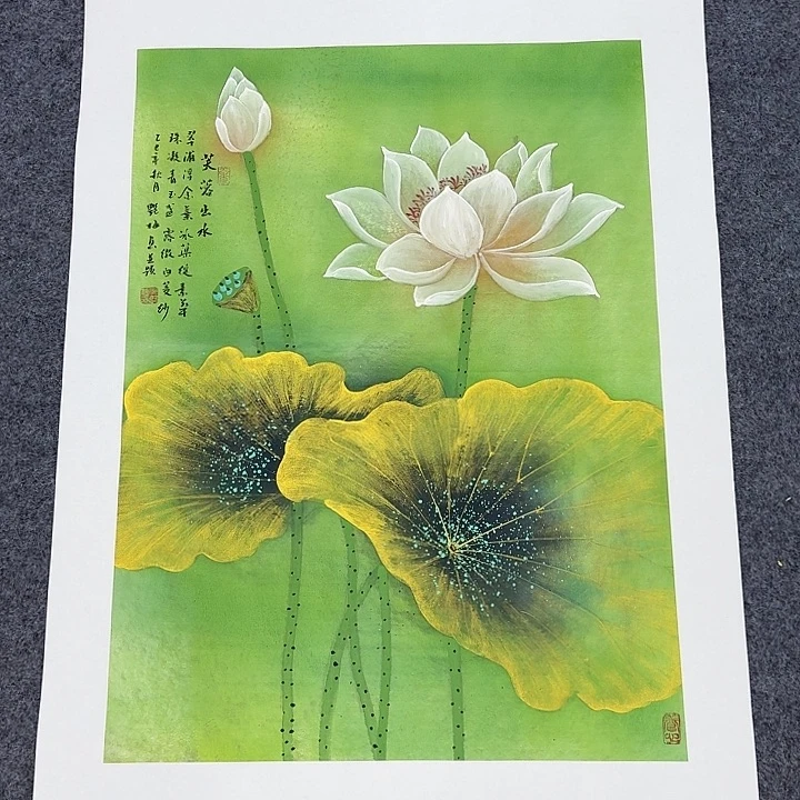 国画国画手绘作品