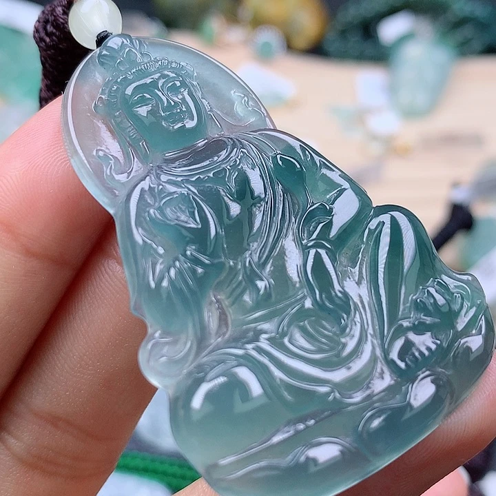 【闪购商品】翡翠颈饰未镶嵌翡翠吊坠