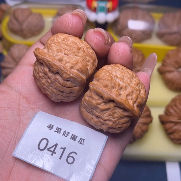 只***。吊坠文玩核桃南瓜墩37-0416