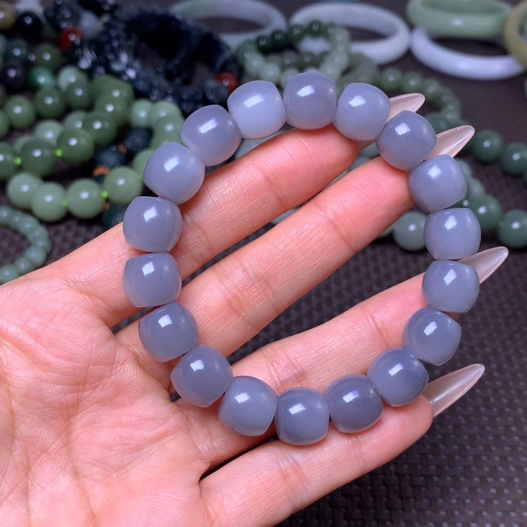 未镶嵌手串和田玉卡12