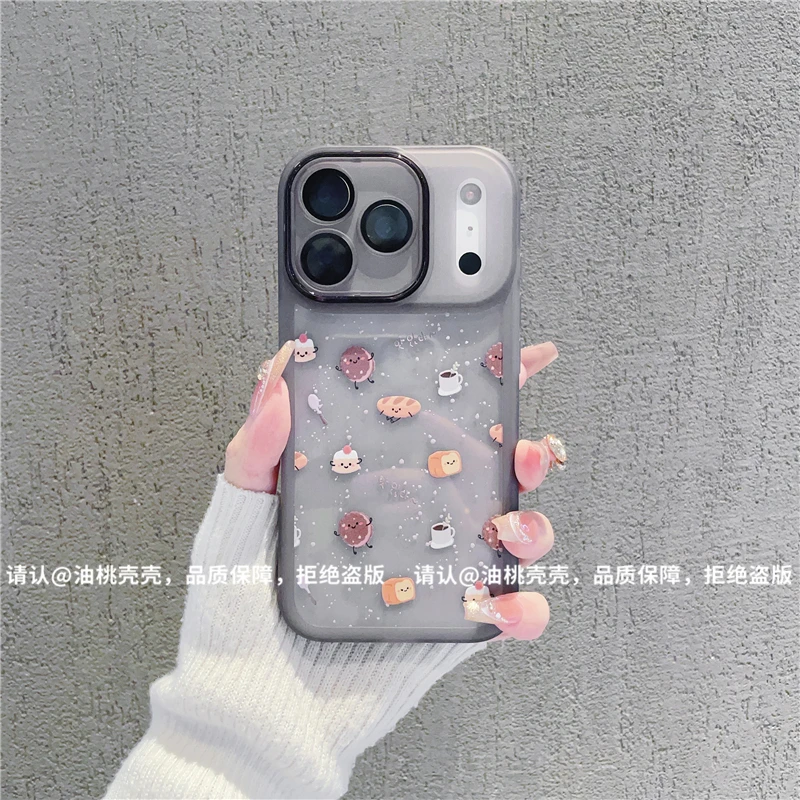 金属镜框适用苹果17/iPhone/华为荣耀/OPPO/VIVO/小米手机壳防摔