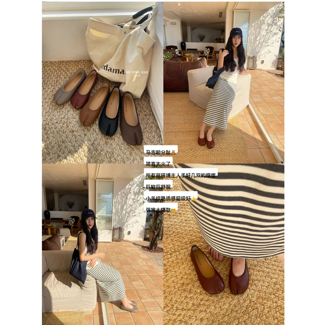 J-799-1#“越看越香系列”马吉啦分趾鞋好穿到爆~