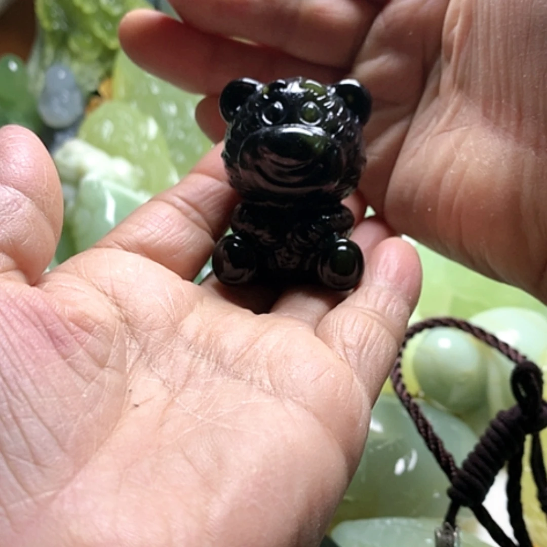 【闪购商品】合金蛇纹石玉颈饰