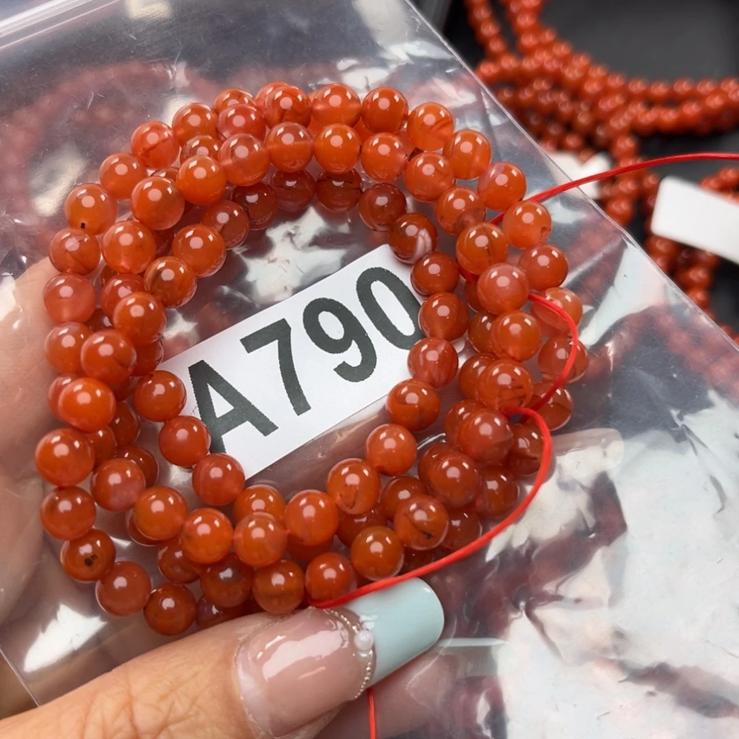 南红玛瑙珠宝奇石未镶嵌6*