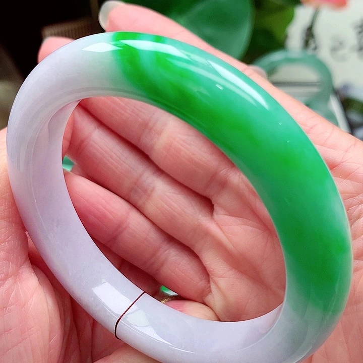 翡翠未镶嵌手镯天然翡翠手镯