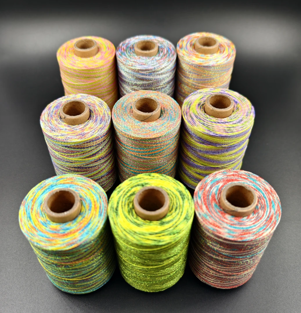 高端 段染星空蜡线40～200克手工编织蜡线(成品参考详情页)