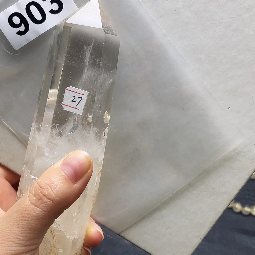 K****未镶嵌手串水晶摆件903。