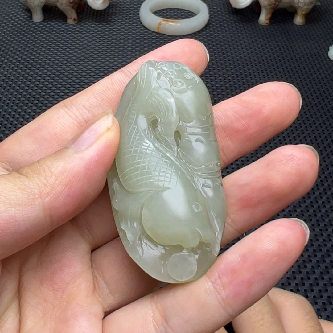 【闪购商品】未镶嵌和田玉（糖玉）挂件