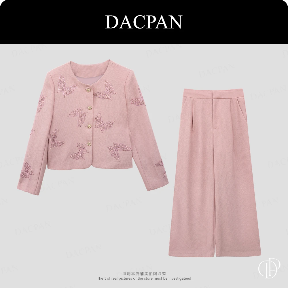 DACPAN-“蝴蝶偏偏飞”西装外套 外套+长裤 2025/盼·PP 3368+3369