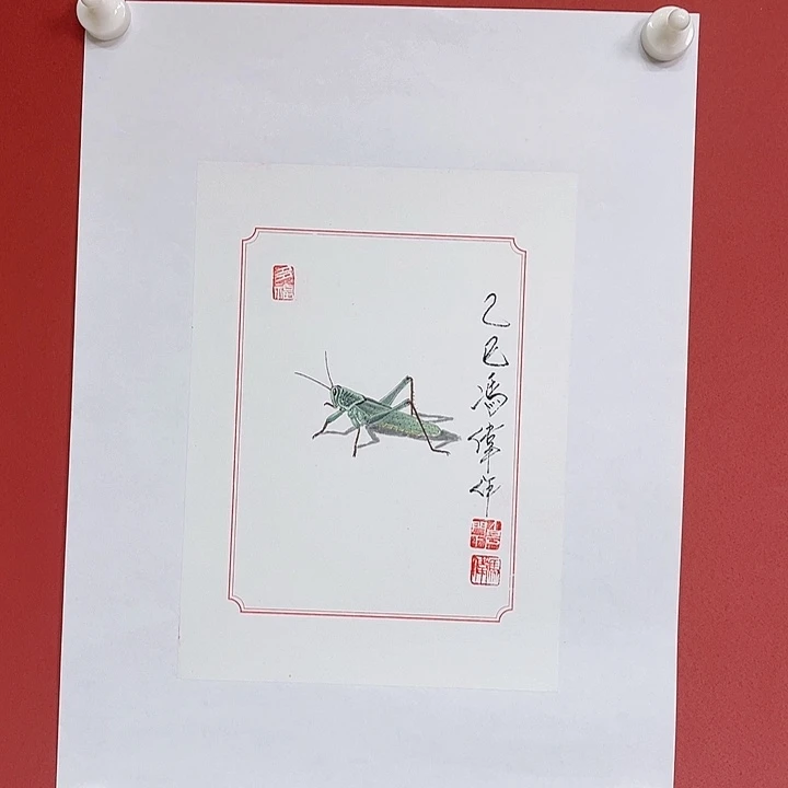 国画冯老师手绘作品