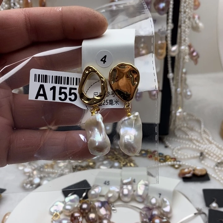 颈饰合金淡水珍珠155