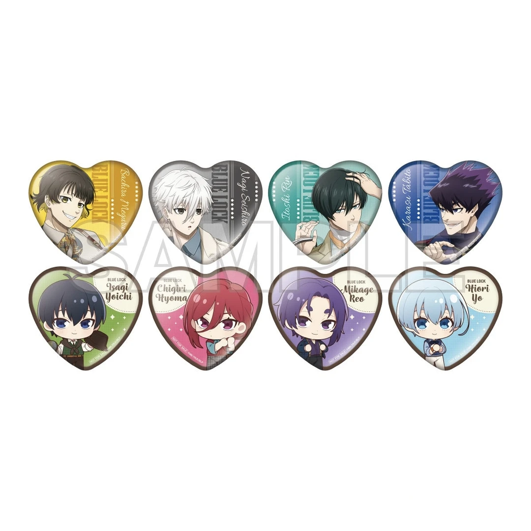 【蓝锁日谷】蓝色监狱 东急联名 涉谷制霸系列 徽章吧唧 盲盒代拆