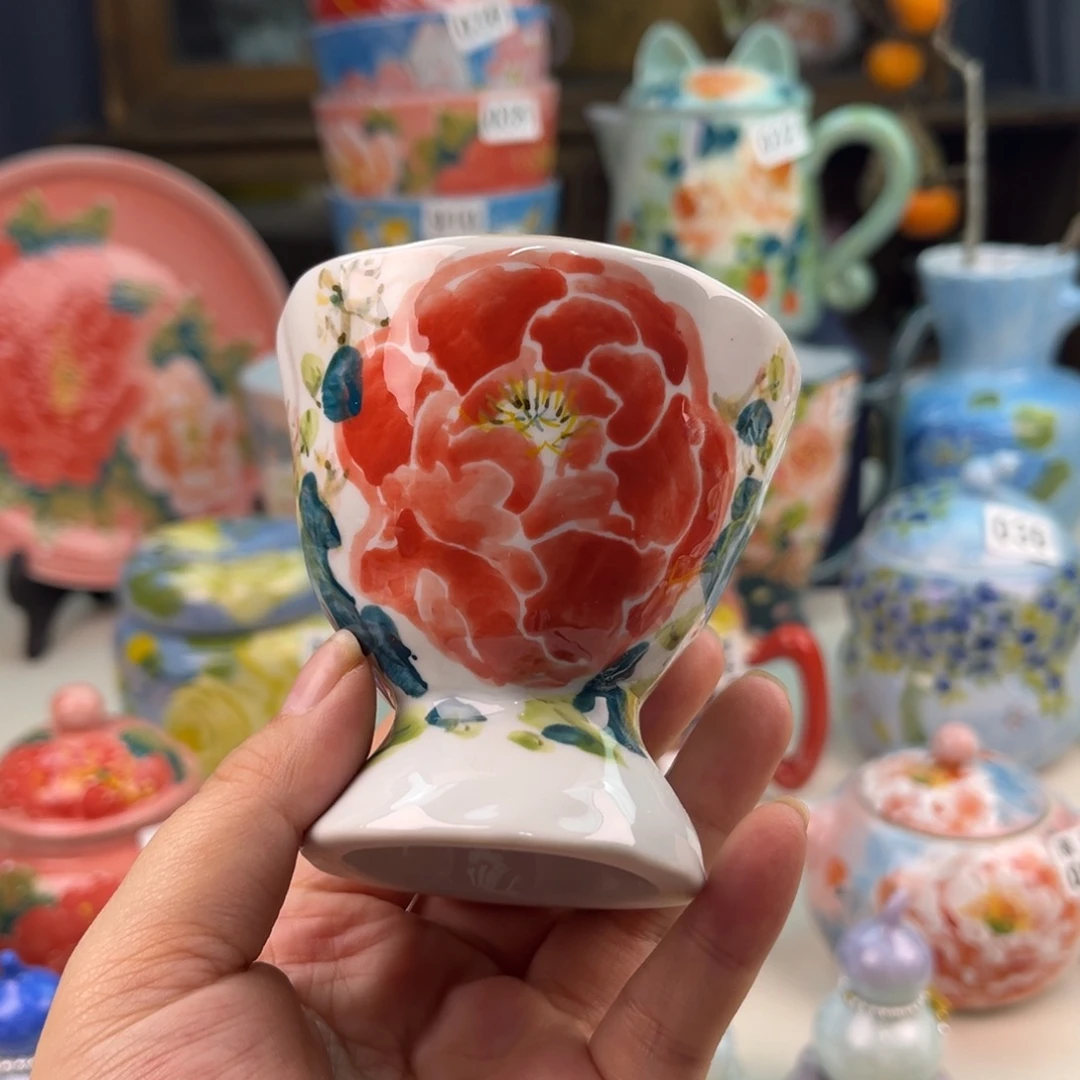 景德镇手工手绘陶瓷茶具