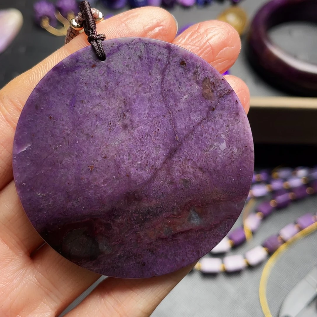 苏纪石（舒俱来）吊坠未镶嵌美*玺