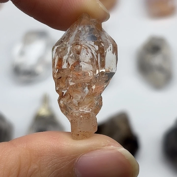 未镶嵌颈饰水晶巴基斯坦红泥闪灵钻32mm+