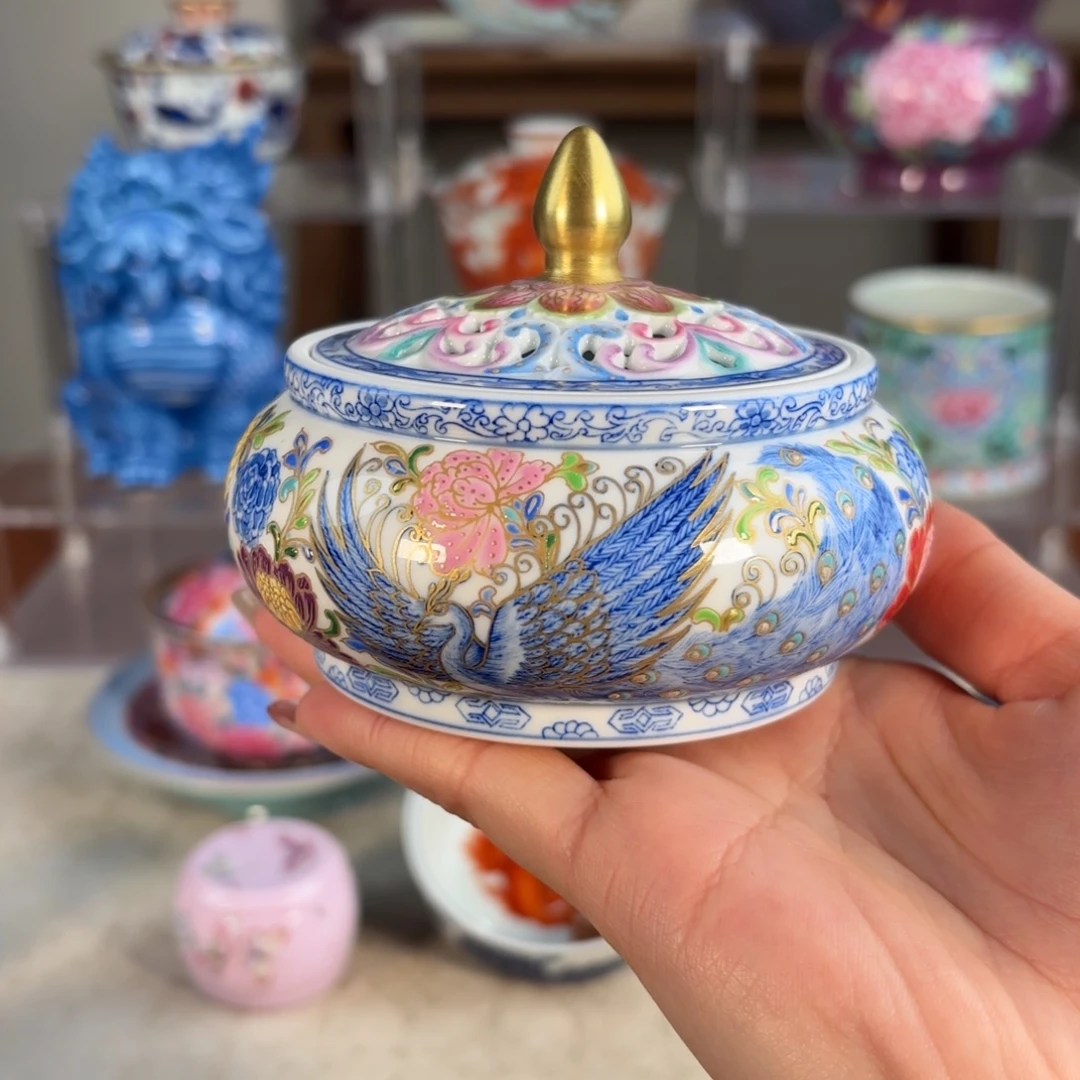 纯手工手绘 高端茶器