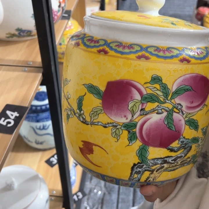 茶叶罐陶瓷家用储物罐轻微瑕疵品介意勿拍