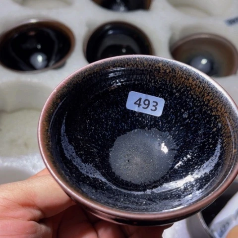 茶盏原矿原釉柴烧建盏