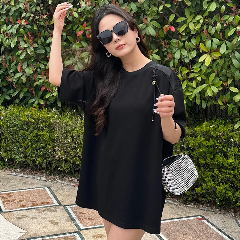 CSACRO新中式胸针挂坠T恤99G007