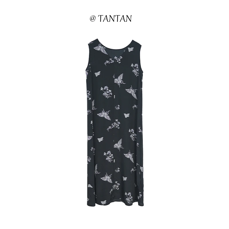 【TANTAN】显瘦气质时尚百搭连衣裙#667