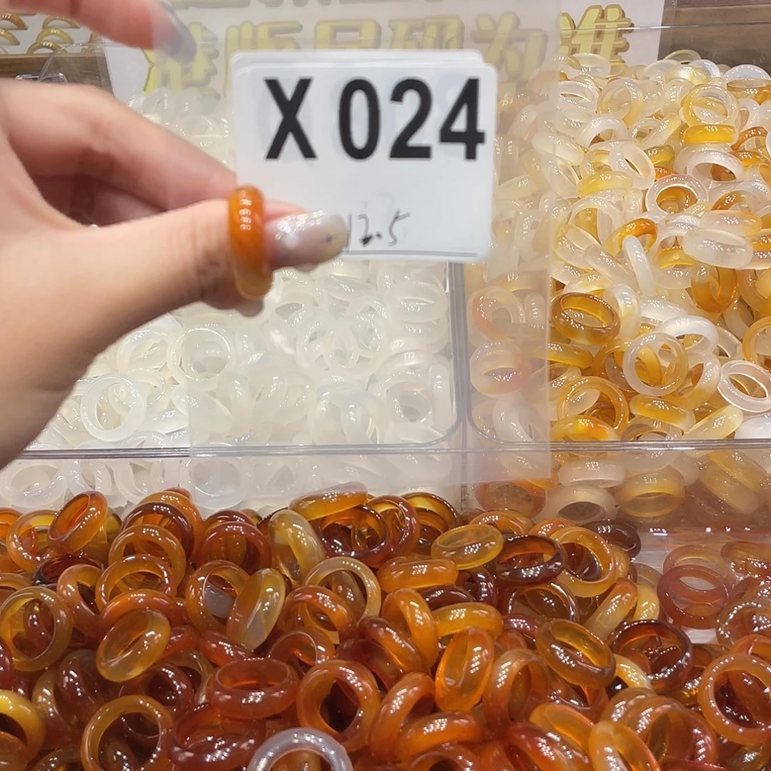 未镶嵌戒指玛瑙/玉髓024