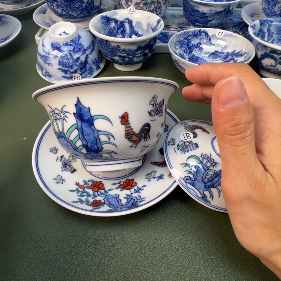 木木景德镇纯手工纯手绘茶具66