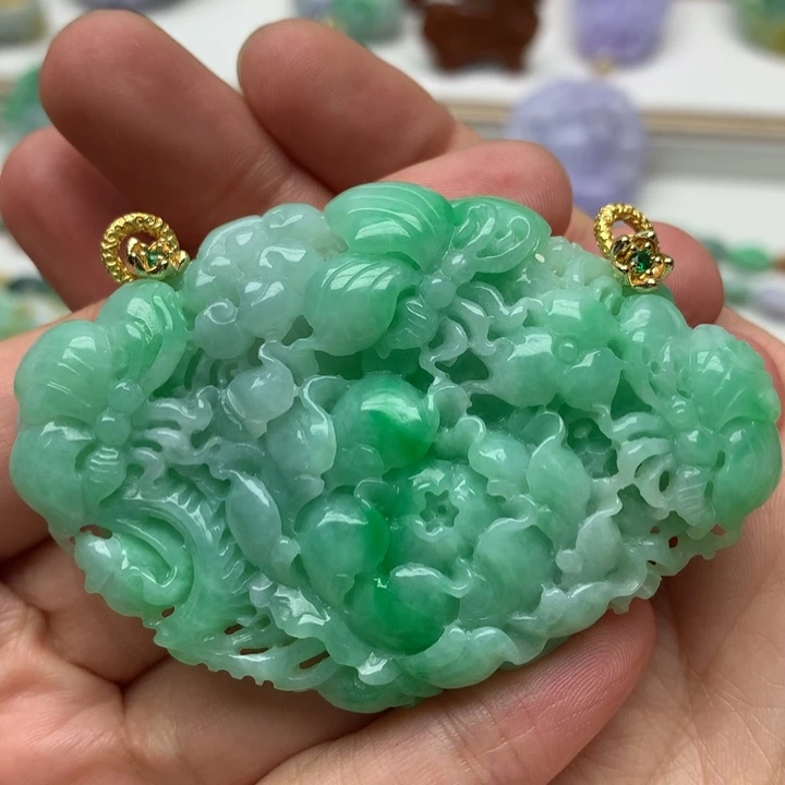 颈饰未镶嵌翡翠翡翠