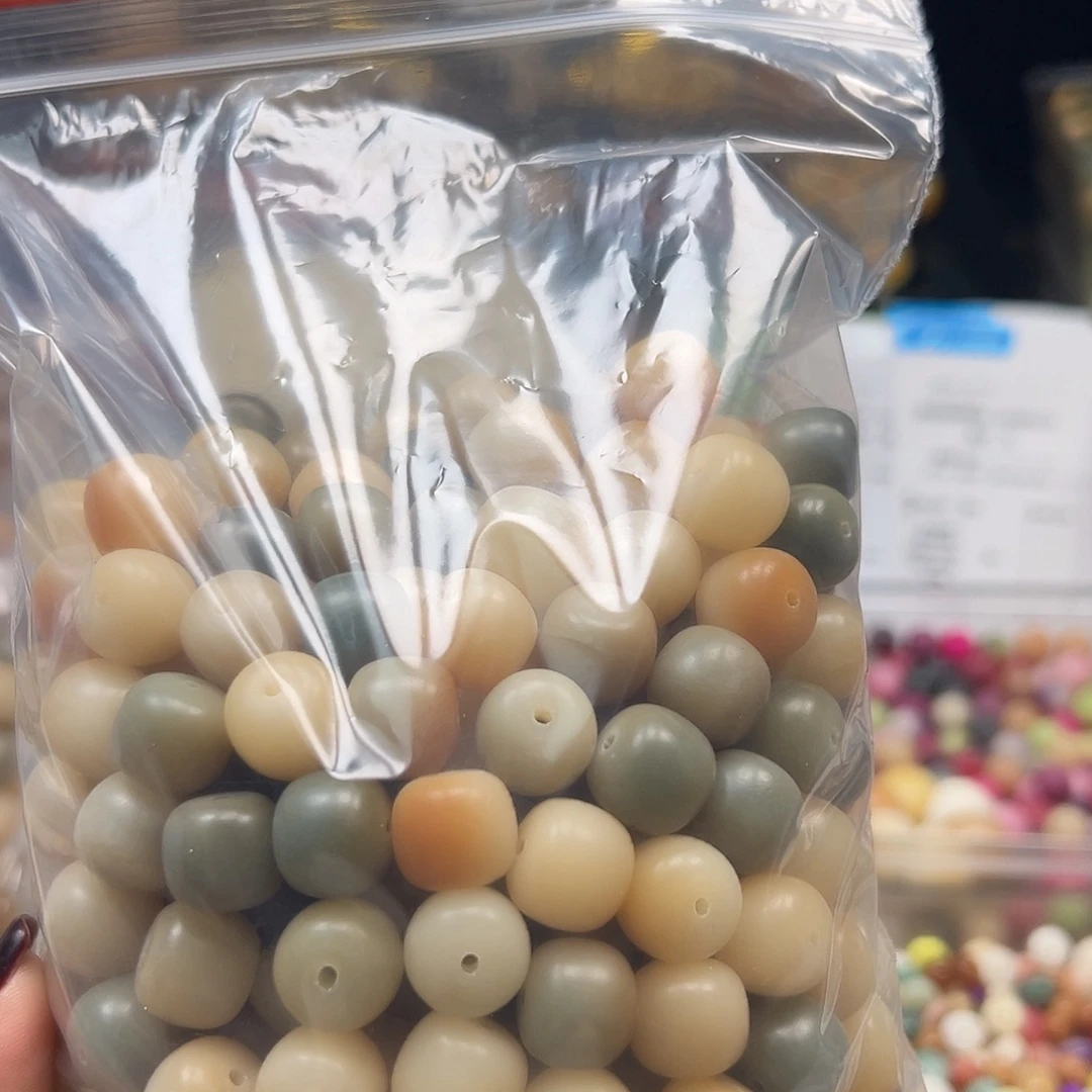 胖***装菩提根/象牙果手串卡13敦煌桶400颗