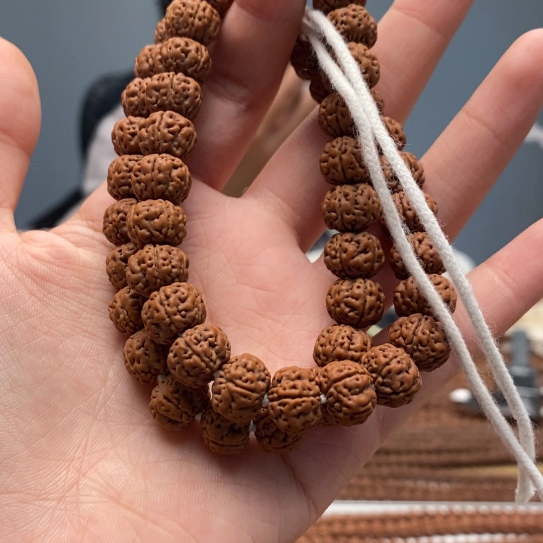 清***风金刚菩提手串纯血双圈卡11