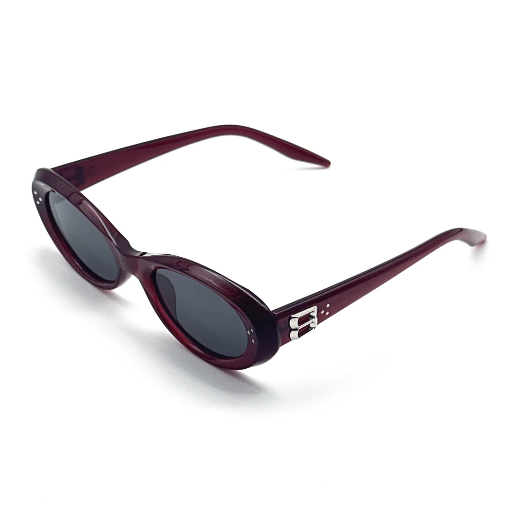 【1839】COCOA墨镜红色时尚可配近视墨镜网红个性防紫外线街拍