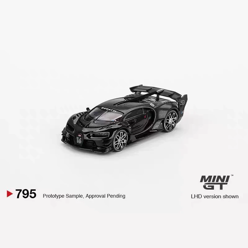 MINIGT 795布加 迪 Bugatti Vision Gran 合金车模1/64小比例模型