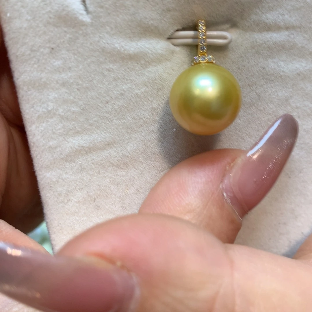 海水珍珠颈饰银S925镶嵌