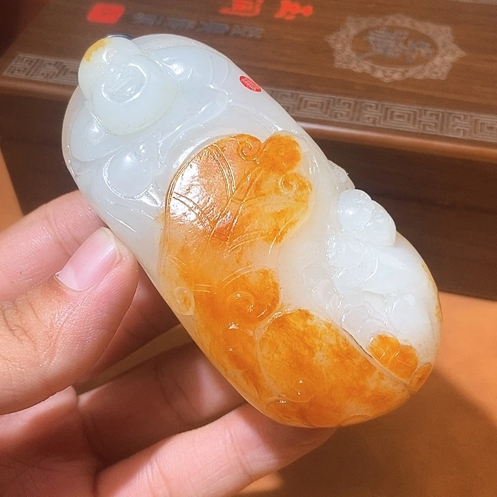 和田玉未镶嵌颈饰HX