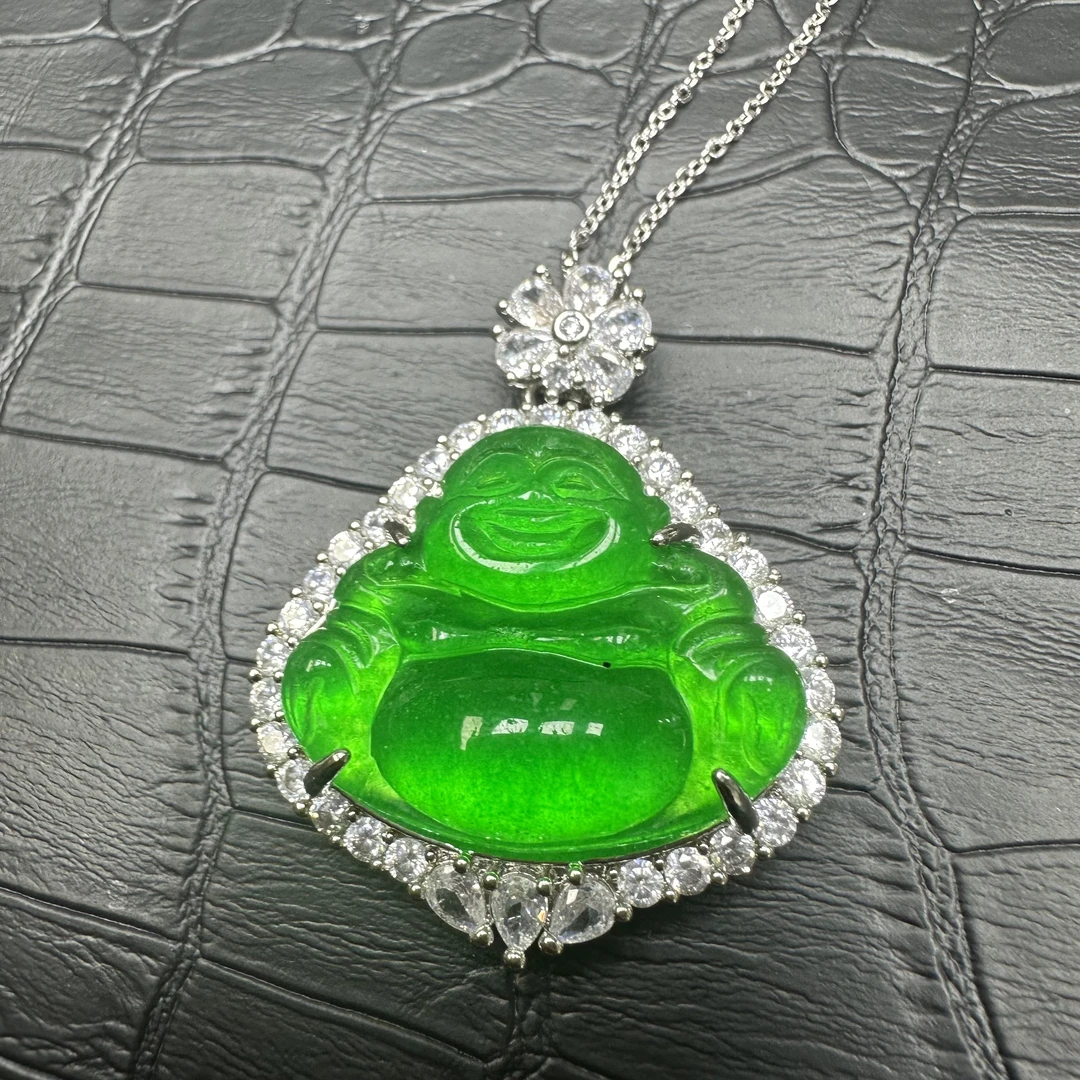 翡翠佛公吊坠（多样发其一）A97
