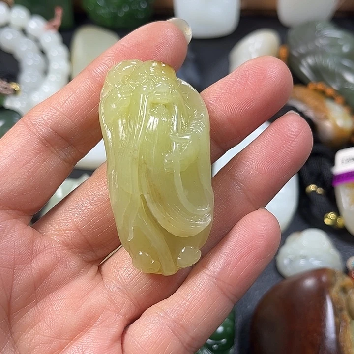 和田玉（黄玉）未镶嵌挂件