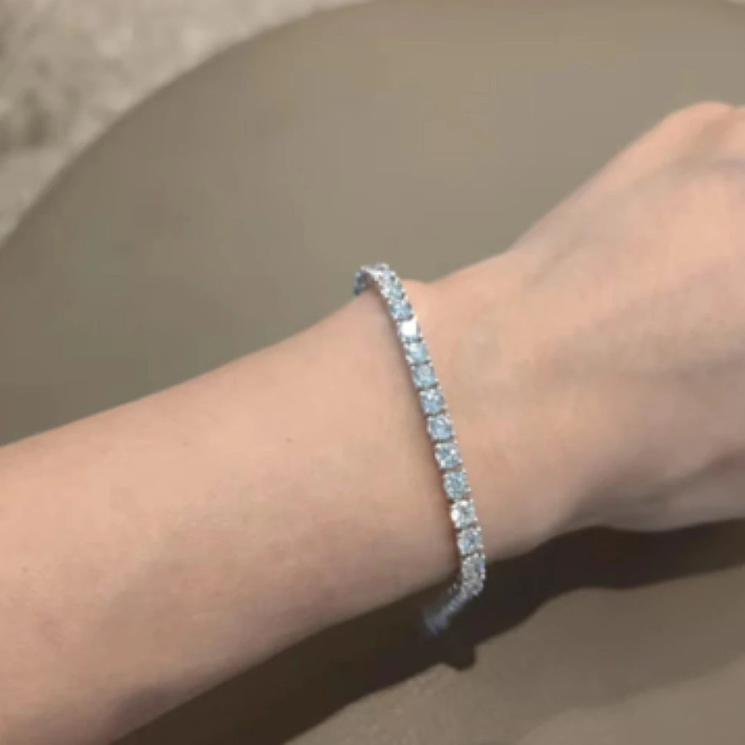 实验室培育钻石培育钻石网球手链