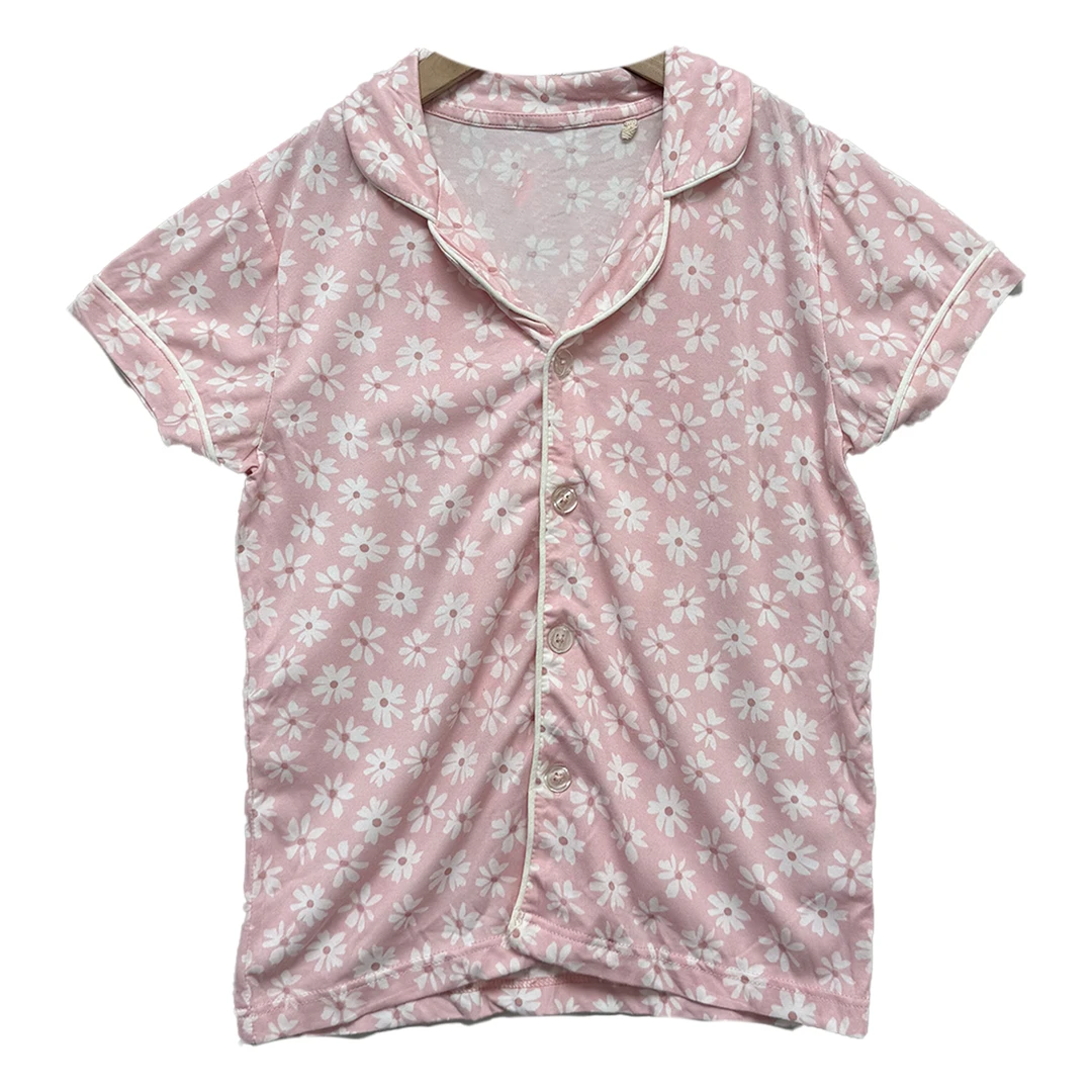 4217#儿童短袖上衣舒适百搭潮流气质