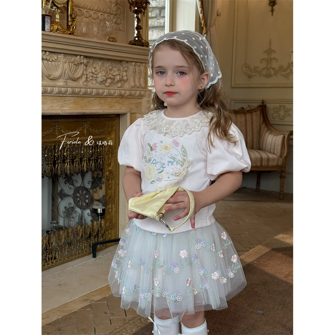 FLL·25夏~绣花纱纱裤裙53334