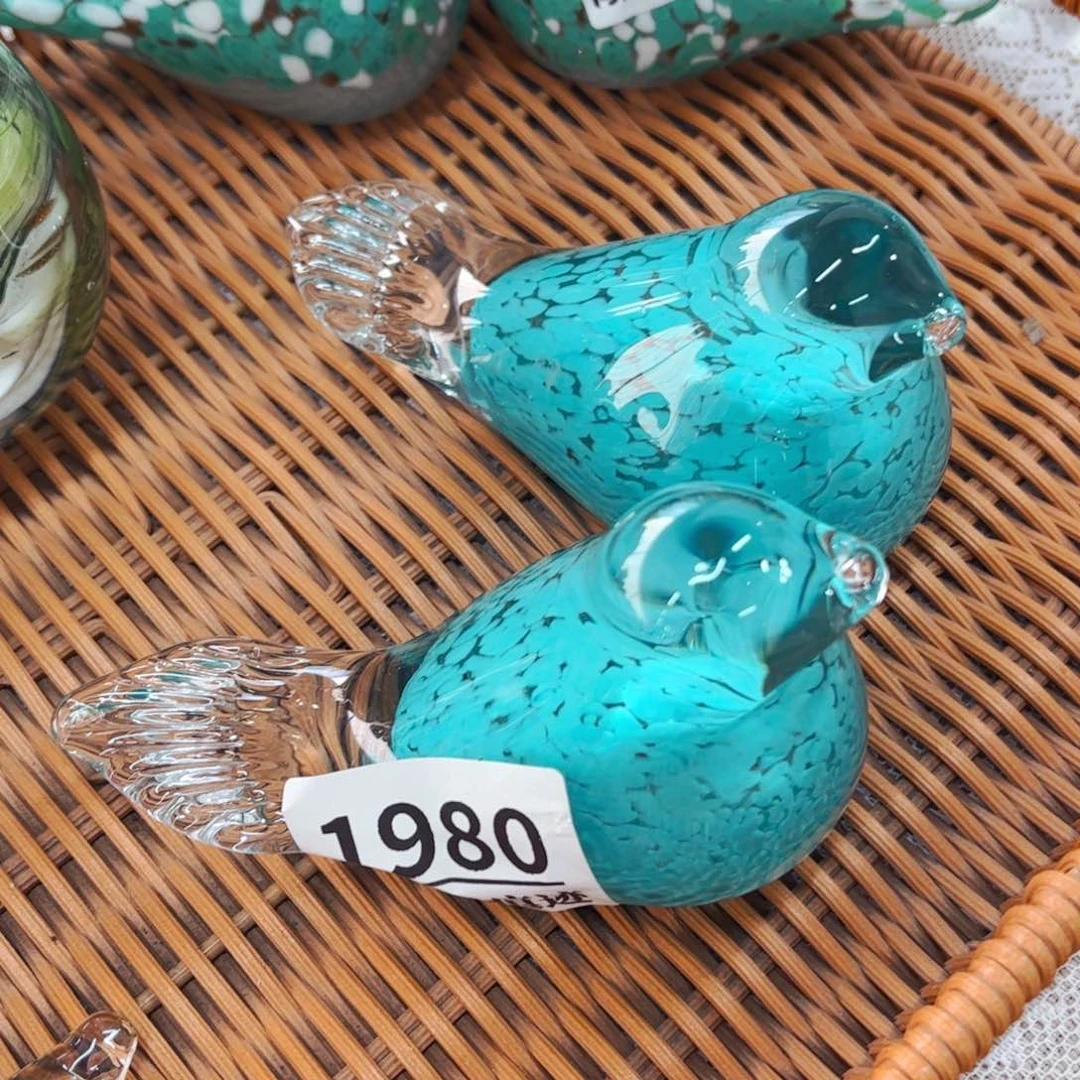 琉璃小***妹1980一对 花瓶家悦美居