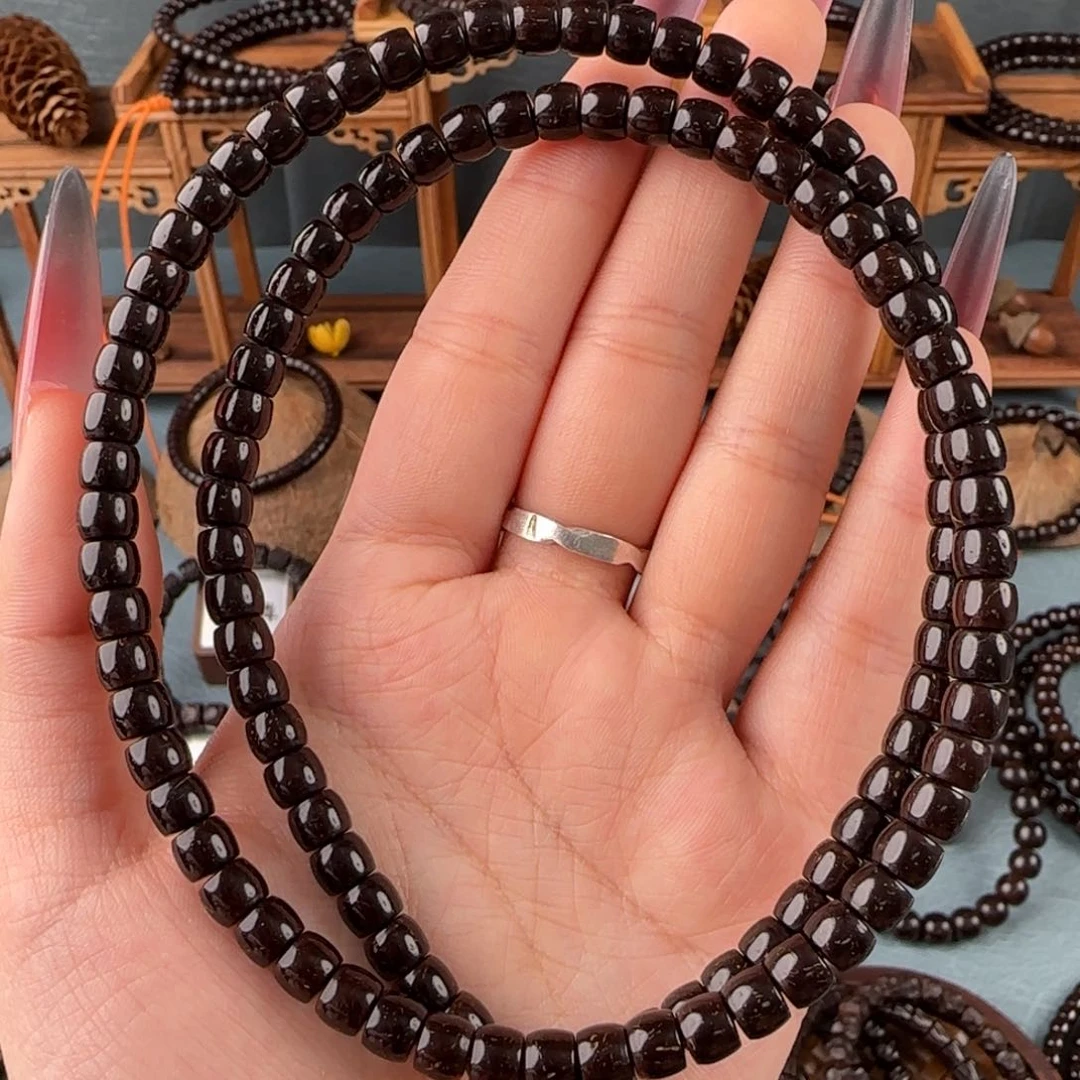 椰蒂吊坠6×5直切108长串