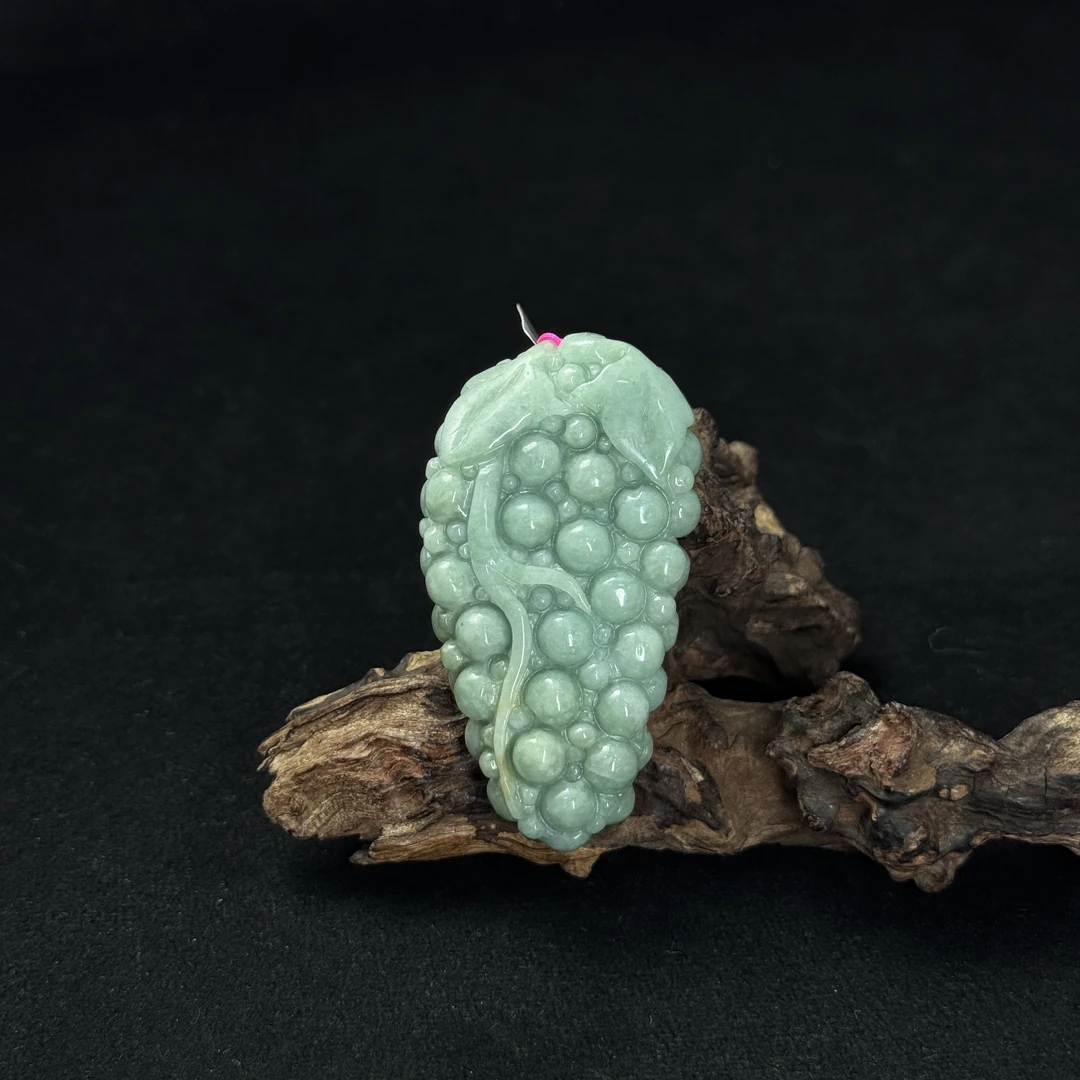 【诚翠拍品第一百一十期午】翡翠33吊坠ZG12166