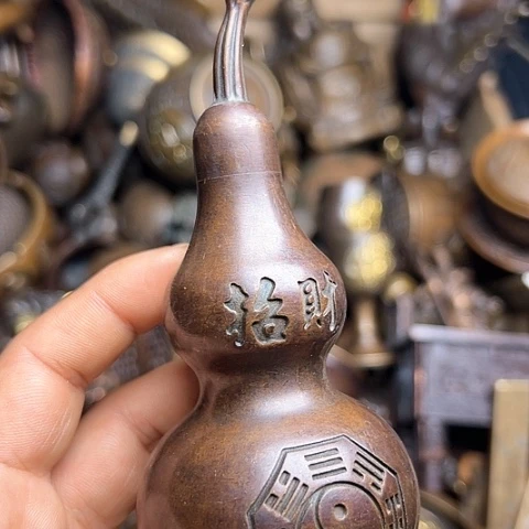 铜制工艺把玩摆件