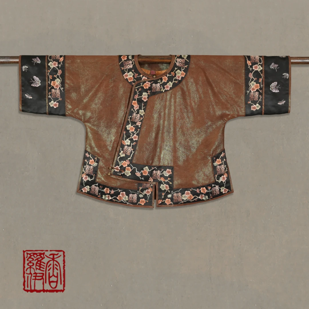 香罗伊【囍金】传统中式绣花上衣