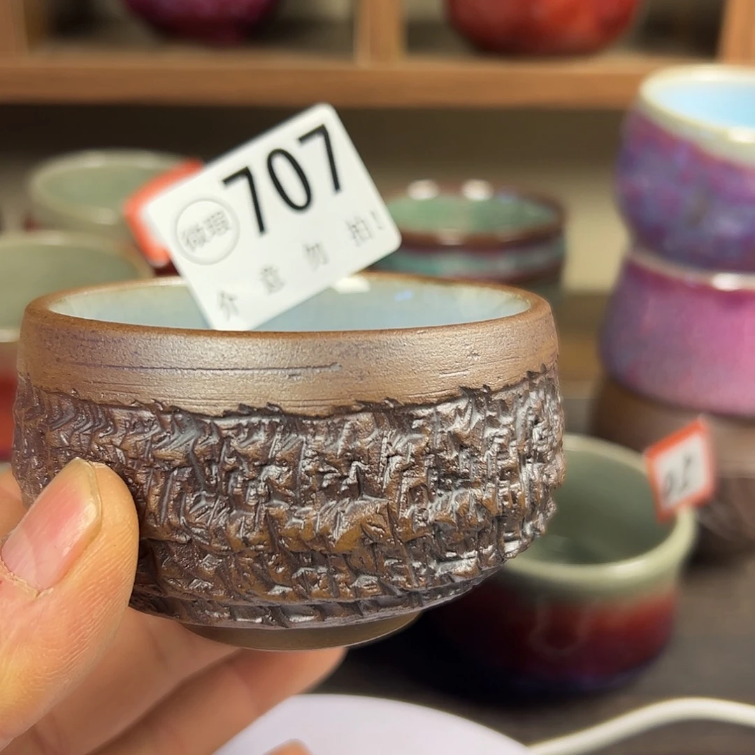 钧瓷杯子#钧瓷#原矿釉#高温#茶器#非遗传承
