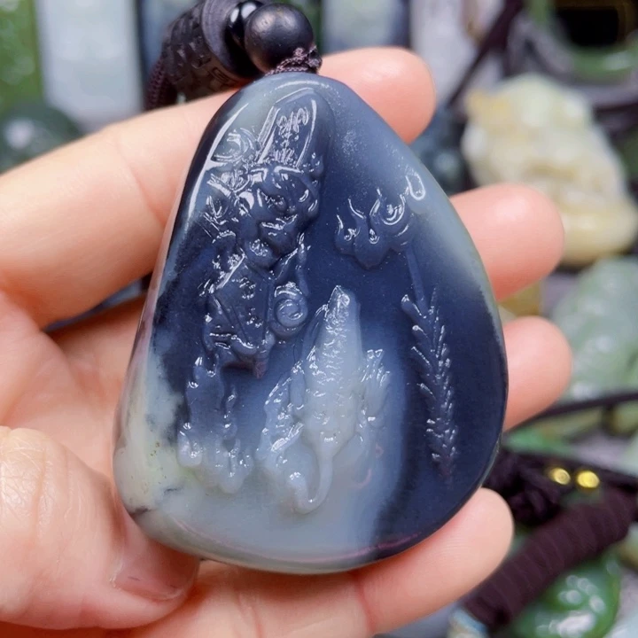 和田玉挂件未镶嵌