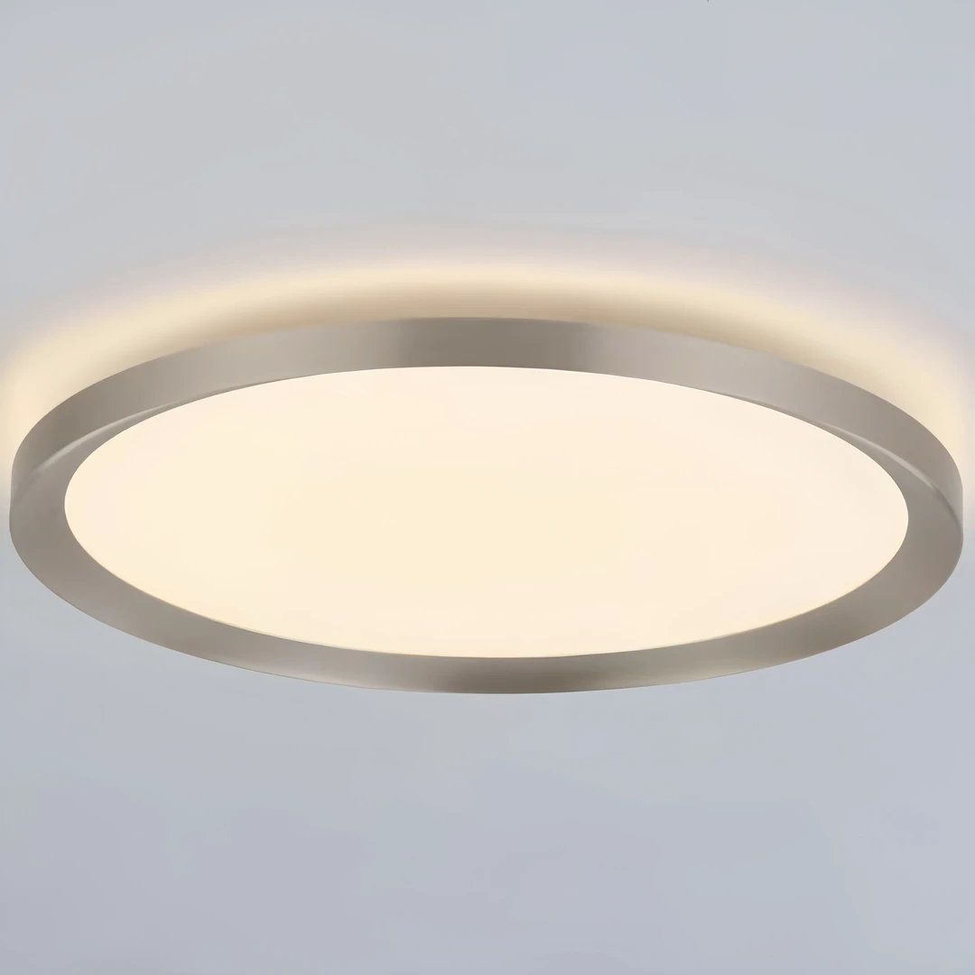 意式极简家用卧室阳台灯中山个性简约圆形led大气灯饰吸顶灯创意