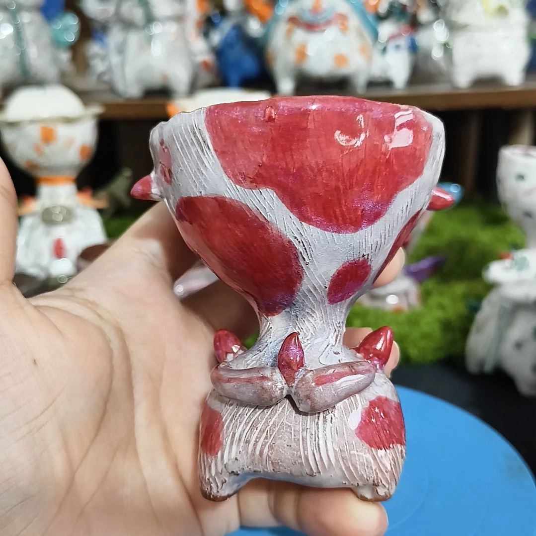 陶瓷手作陶瓷烛台摆件家居饰品摆件