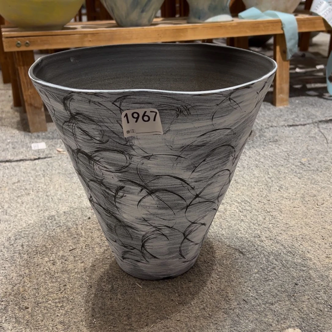 瓷片1967高27口27已打孔