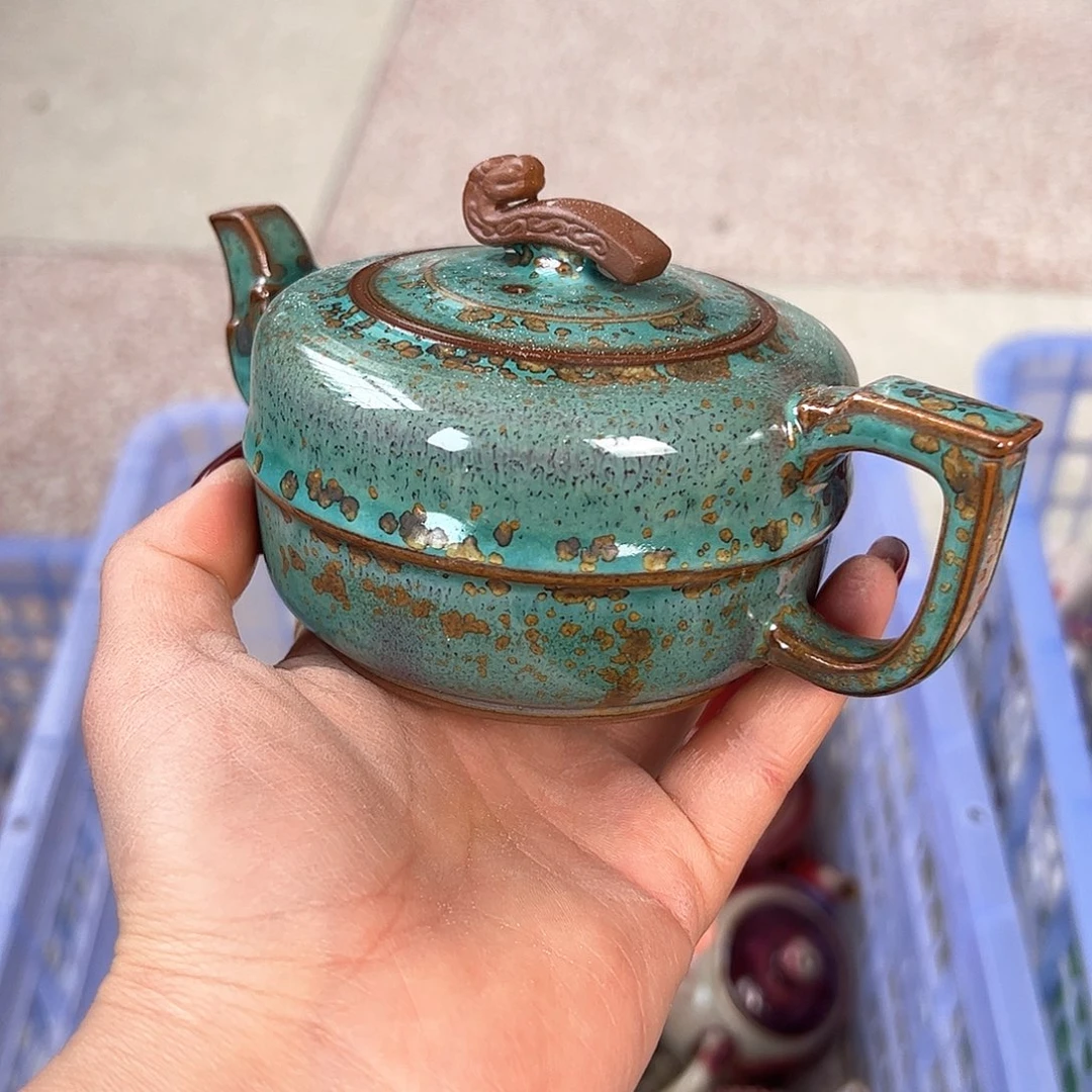 摆件郑家钧窑摆件微