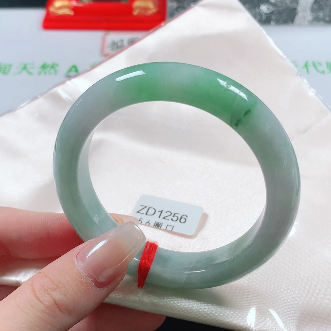未镶嵌手镯翡翠天然翡翠手镯zd1256